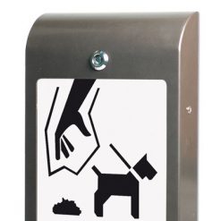 Påshållare för hundtoalett A4 Info