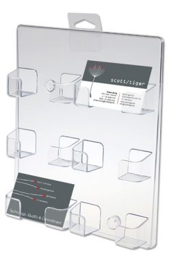 Visitkortshållare x6 För väggmontage